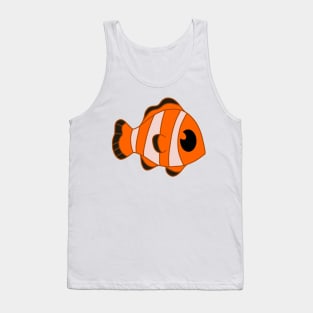 Cute Little Clown Fish Tank Top